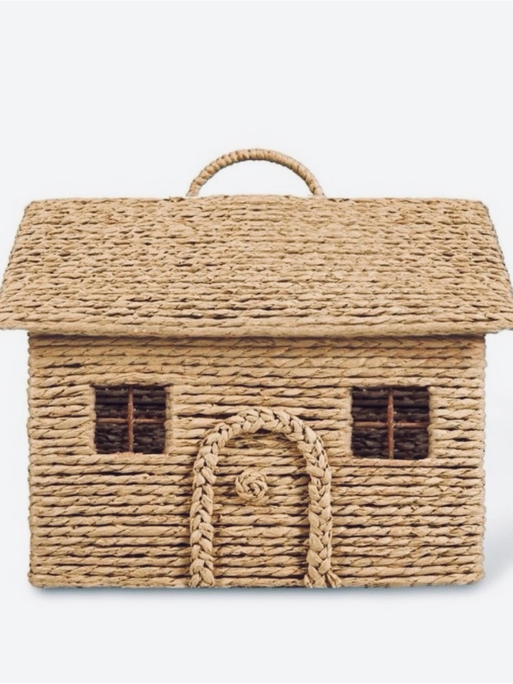 NWT Target Bullseye Playground woven dollhouse basket